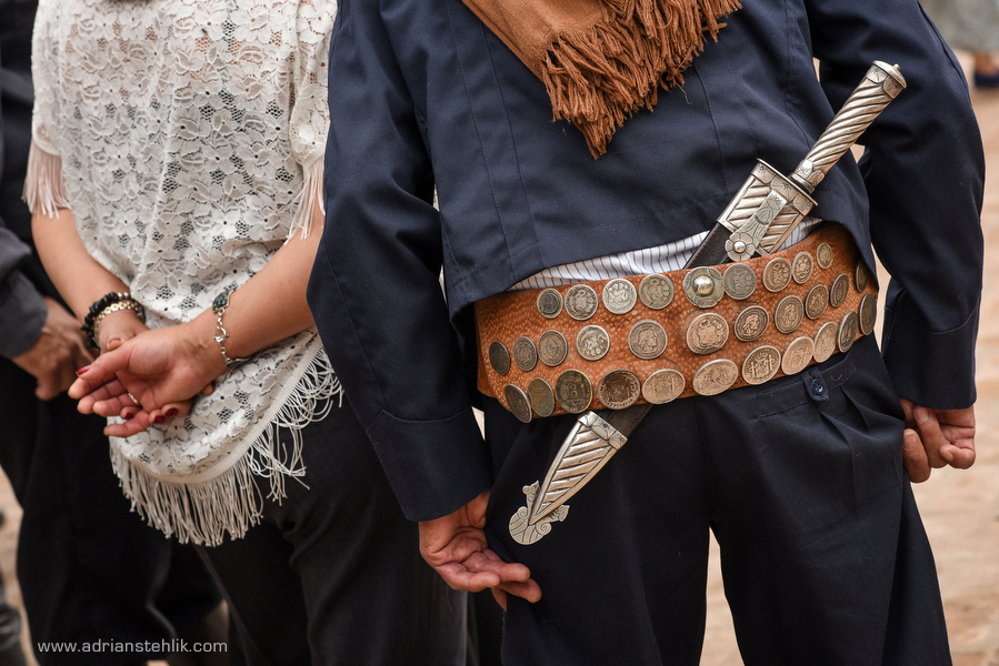Gaucho and wife at the Estancia