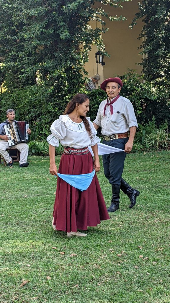 Zamba folckloric dance