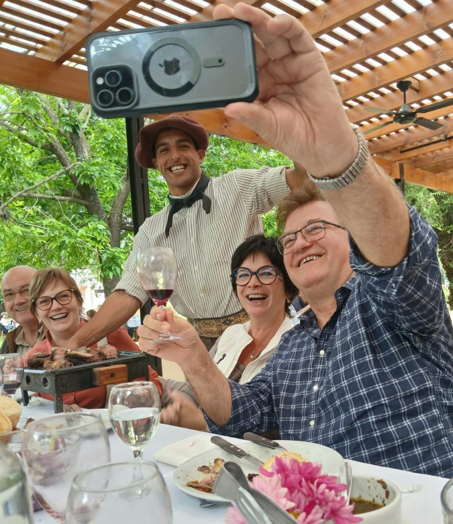 selfie with gauchos